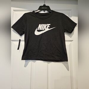 Nike Black T-Shirt with White Logo